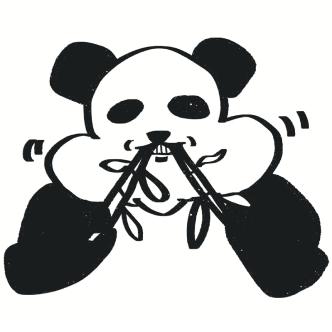 パンダイラスト